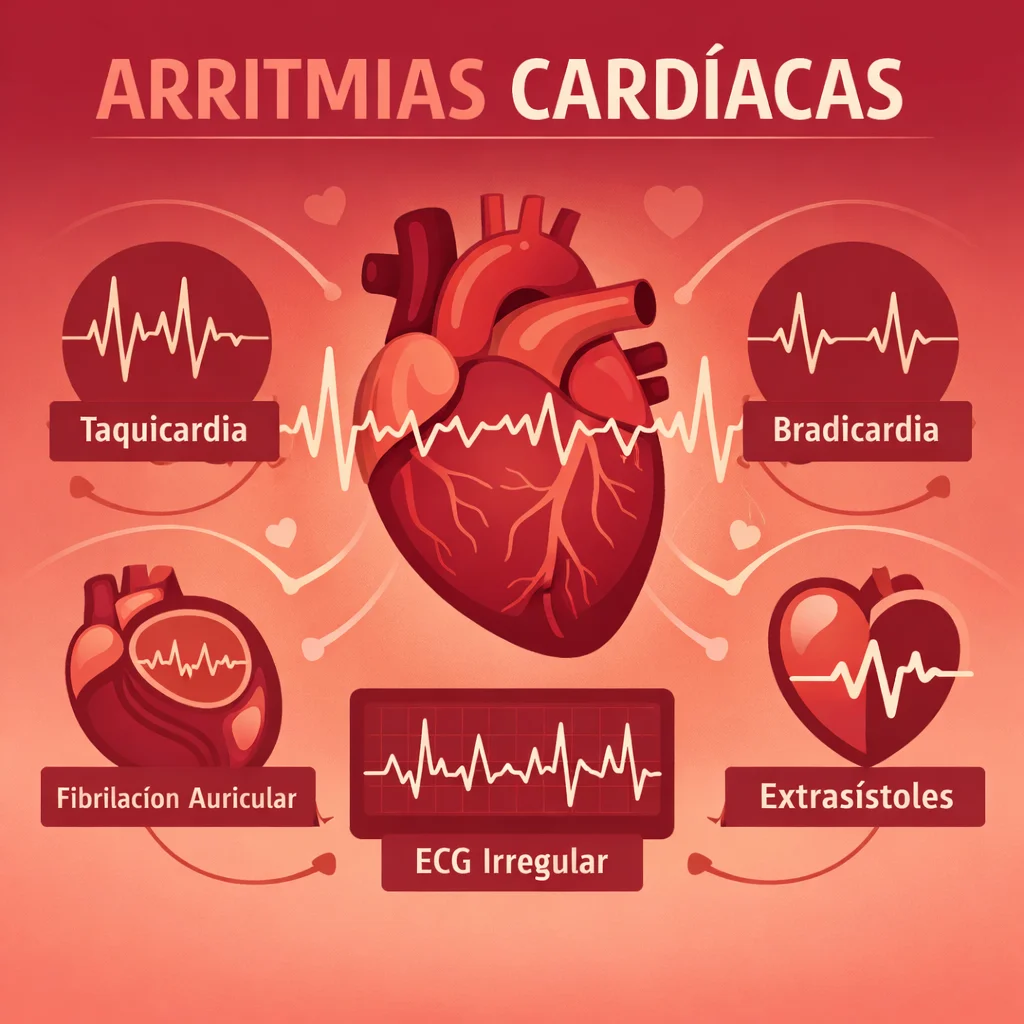Arritmias Cardíacas: Tipos, Síntomas y Cuándo Consultar al Cardiólogo