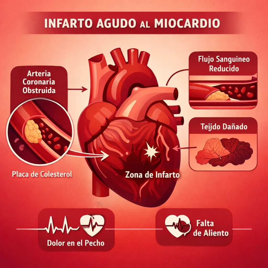 Infarto Agudo al Miocardio: Síntomas de Alerta y Prevención
