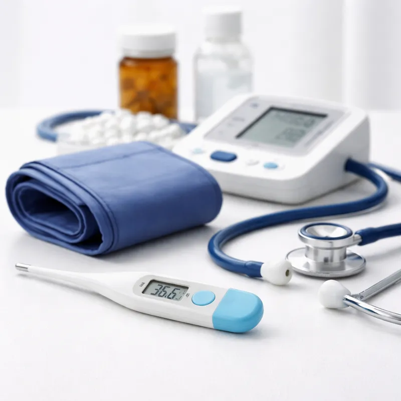 Equipo básico de monitoreo de salud