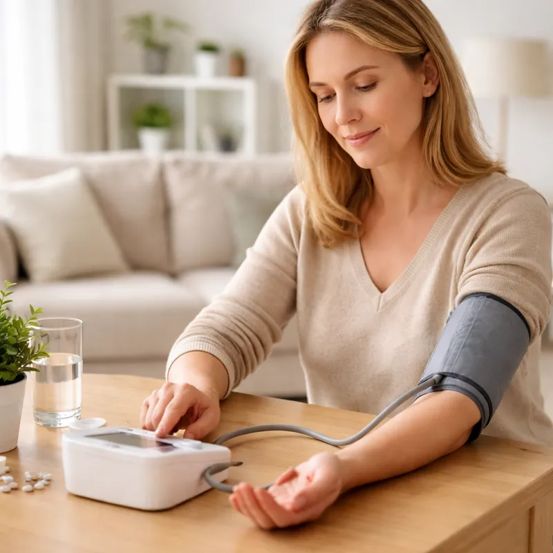 Monitoreo de presión arterial en casa para salud renal