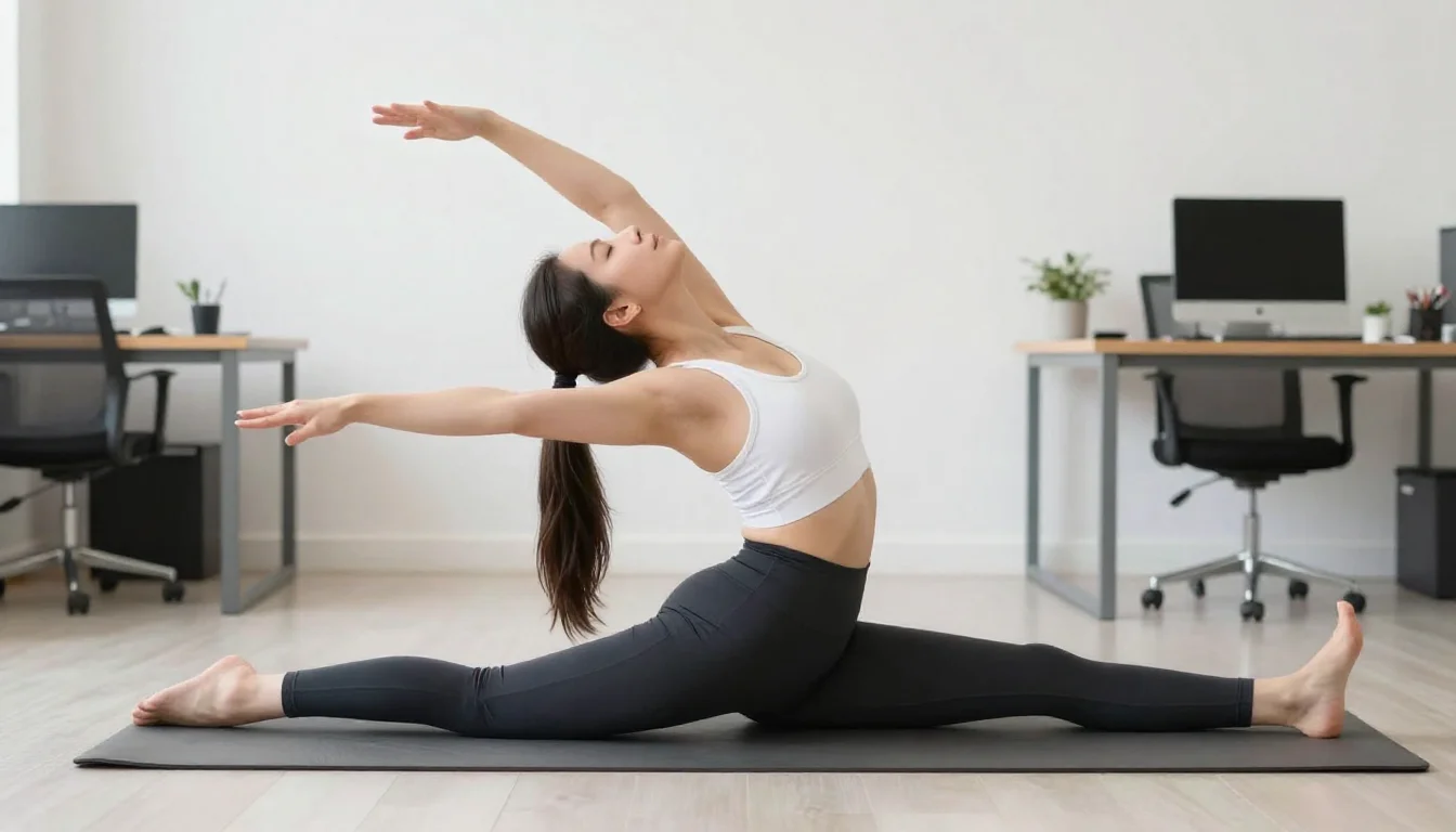 Ilustración sobre ejercicios para el dolor cervical