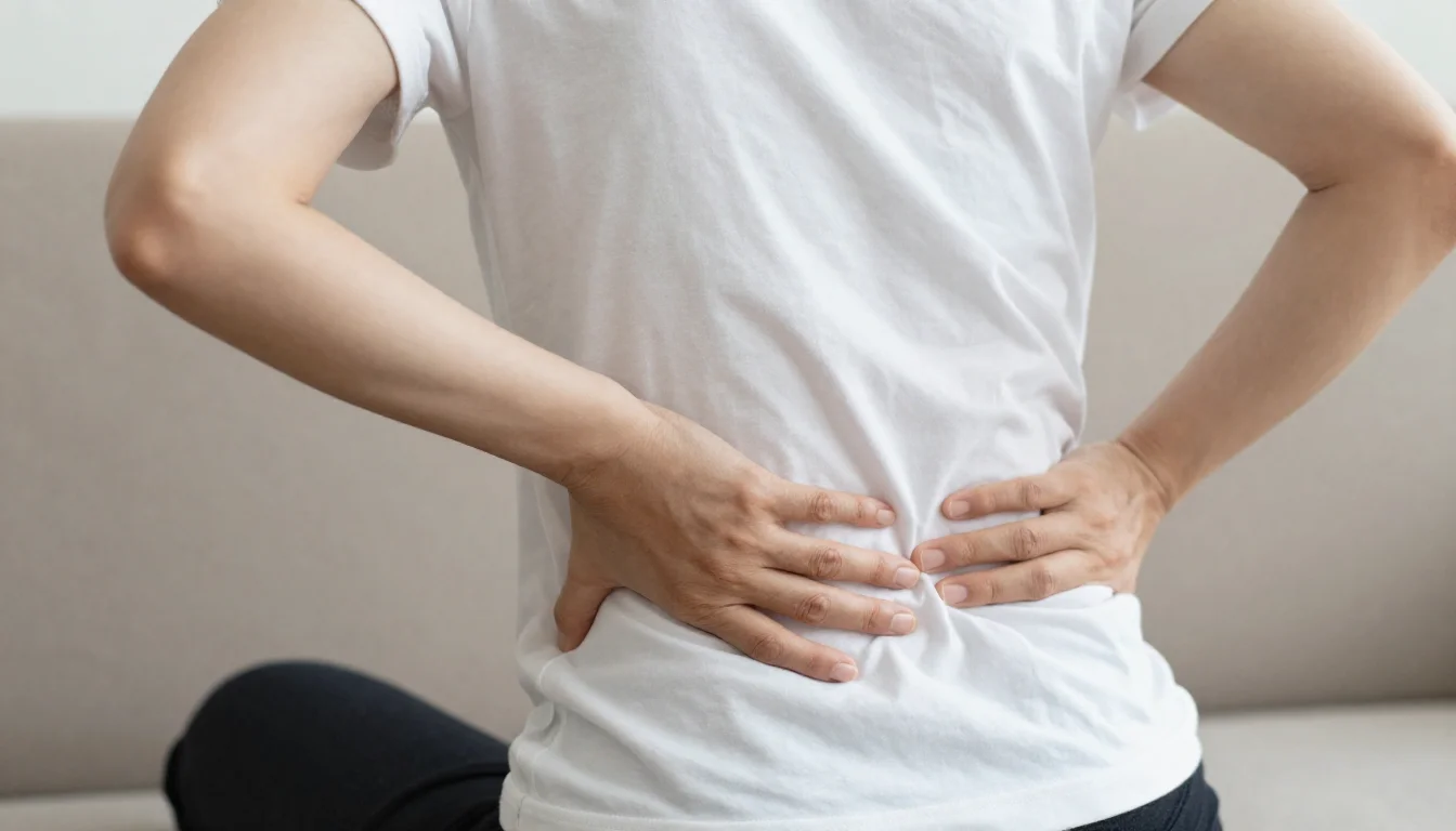 Ilustración sobre ¿qué es la lumbalgia?