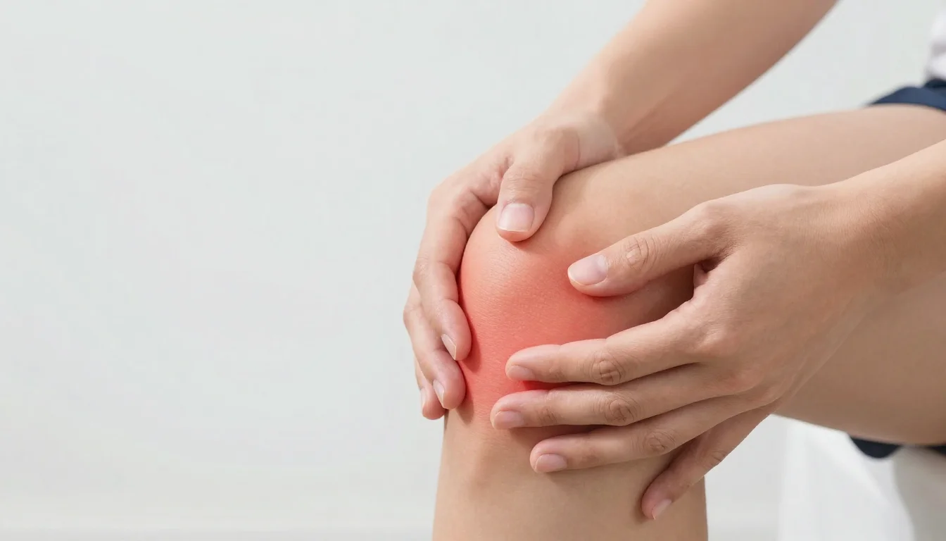 Ilustración sobre ¿qué es la bursitis de rodilla?