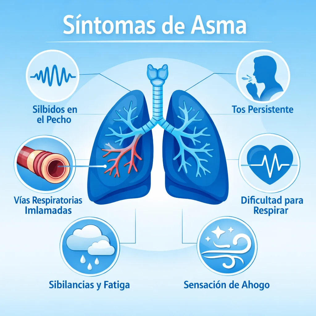 Síntomas de Asma: Cómo Identificarlos y Cuándo Consultar al Neumólogo