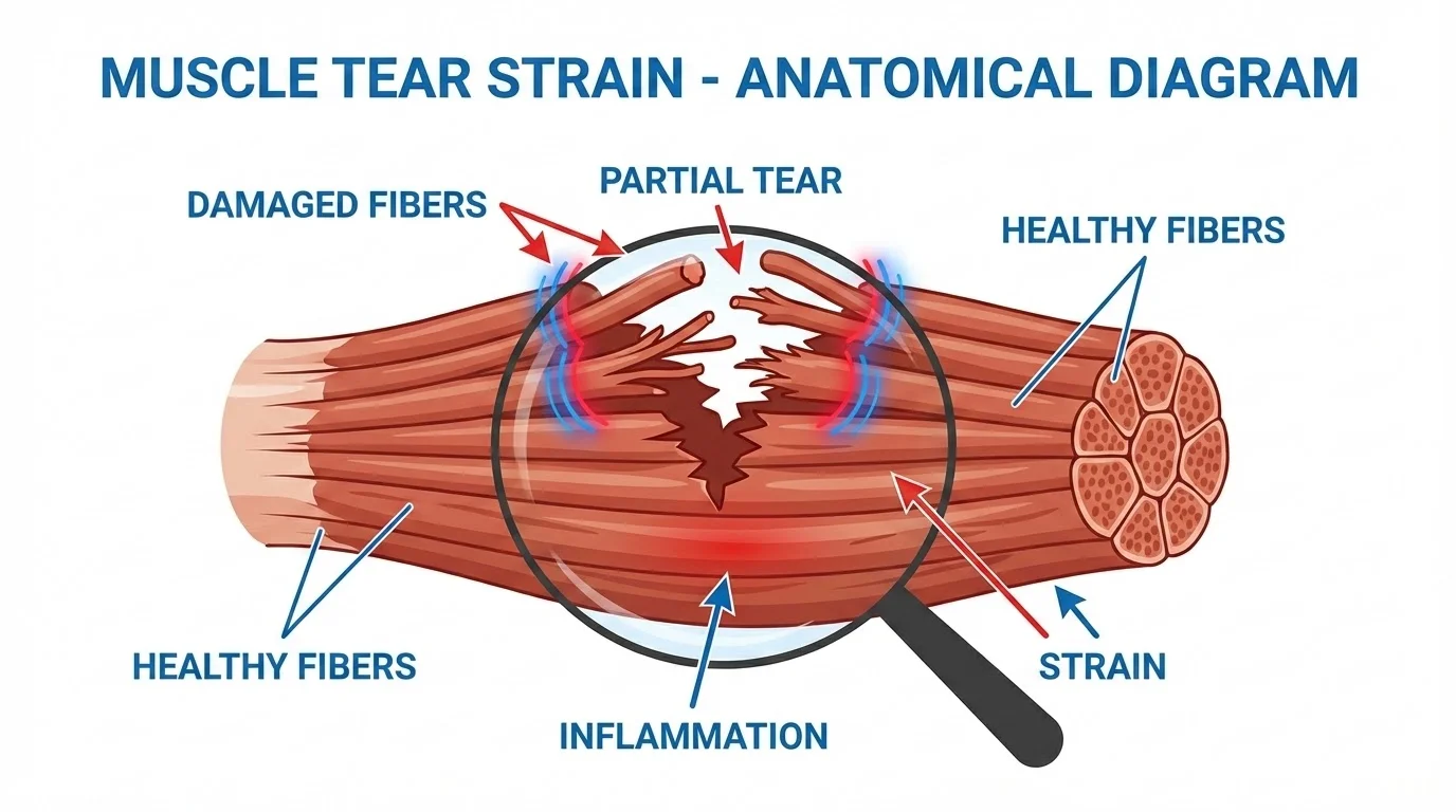 Desgarro Muscular: Causas, Síntomas y Tratamiento Efectivo