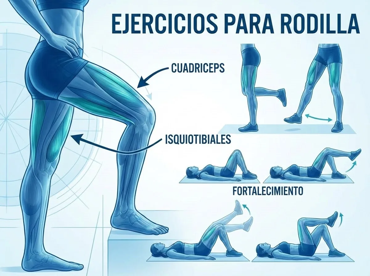 Ejercicios para Fortalecer la Rodilla: Guía Completa de Rehabilitación