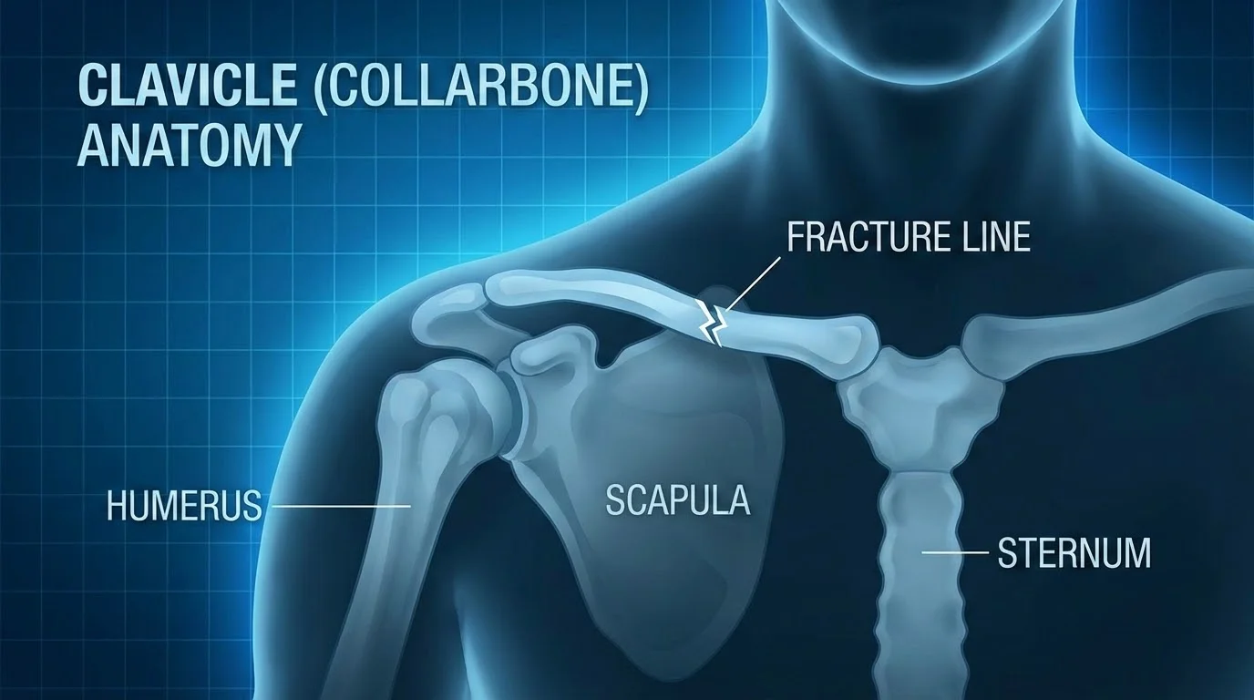 Fractura de Clavícula: Síntomas, Tratamiento y Recuperación