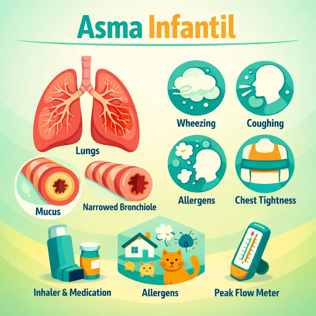 Asma Infantil: Diagnóstico, Clasificación y Manejo Actualizado