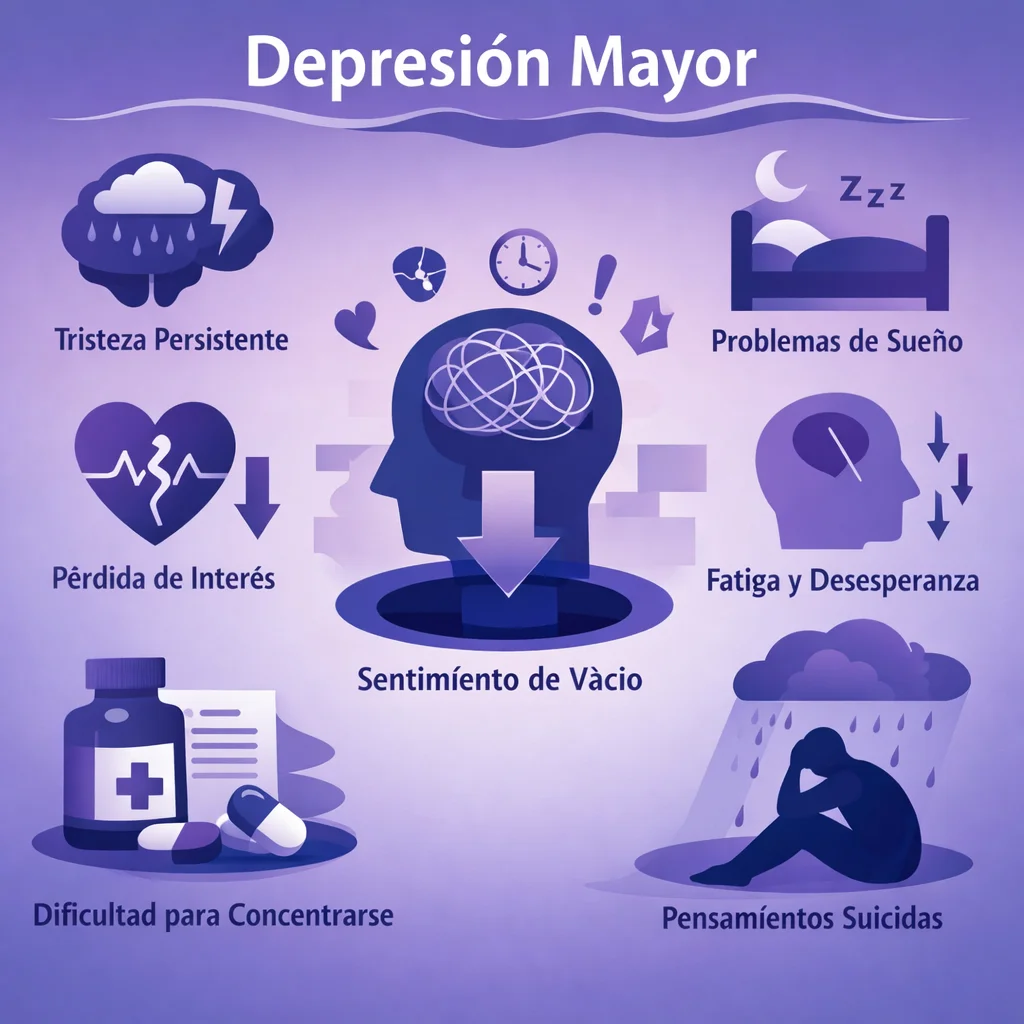 Depresión Mayor: Síntomas, Neurobiología y Tratamiento Basado en Evidencia