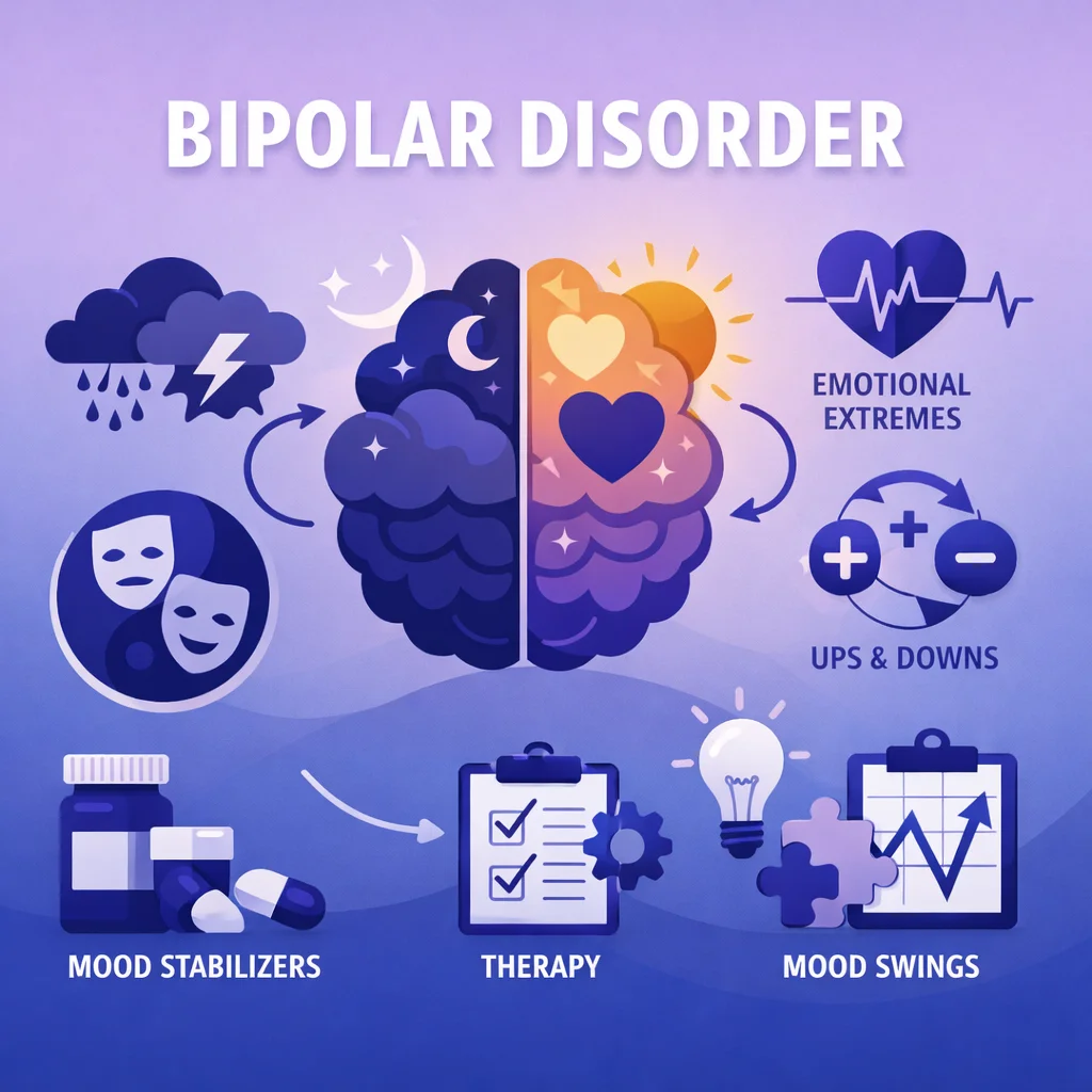Trastorno Bipolar: Tipos, Diagnóstico y Estabilizadores del Ánimo
