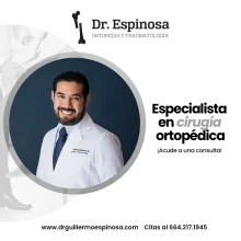 Foto de Dr. Guillermo Espinosa Hernández, Ortopedia y Traumatología en Tijuana