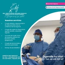 Foto de Dr. José Efraín Higuera Basilio, Cirugía General en Irapuato