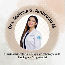Foto de Dr. Melissa Guadalupe Ambrosio Mendoza, Otorrinolaringología en Pachuca