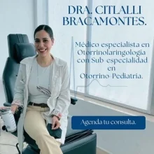 Foto de Dr. Citlalli Bracamontes Serrano, Otorrinolaringología en Guadalajara