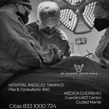 Foto de Dr. Alejandro Sánchez Zavala, Cirugía Oncológica en Tampico